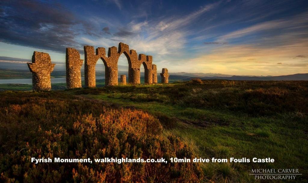 Foulis Castle Gate Lodge Evanton المظهر الخارجي الصورة