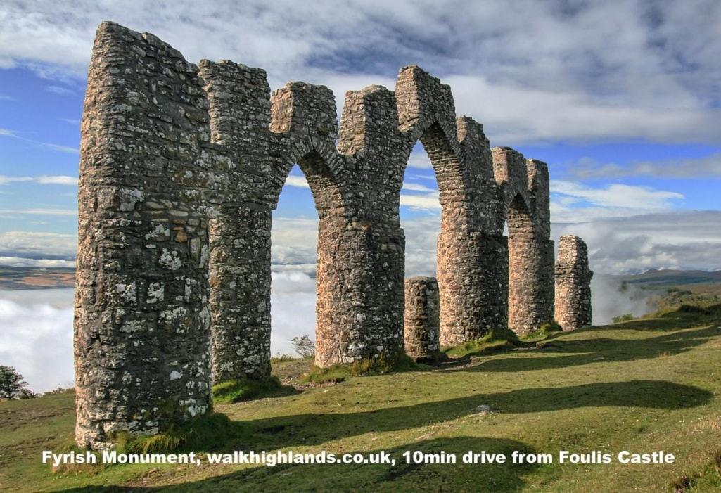 Foulis Castle Gate Lodge Evanton المظهر الخارجي الصورة